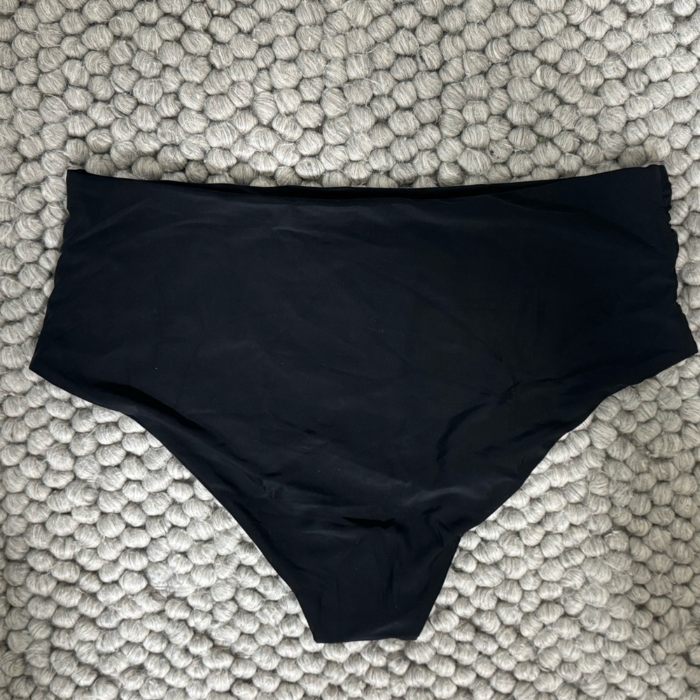 XL Zaful Black Swimsuit Bottoms Never Worn